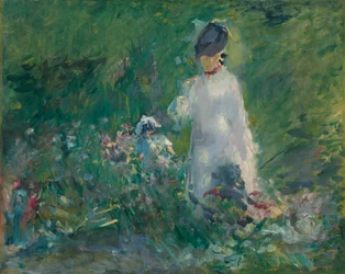 Young Woman in Flowers